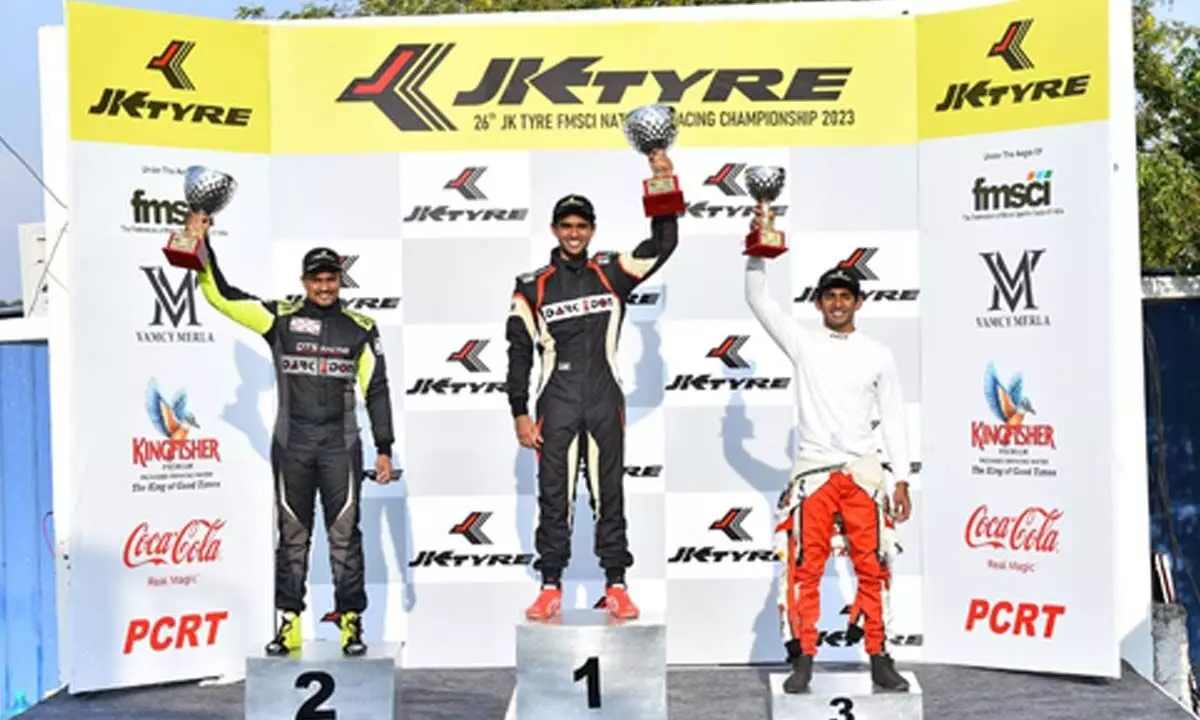 Arya Singh takes opening day honours in round 2 of National Racing Championship 2023