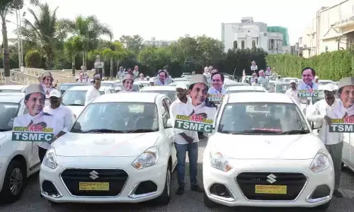 Cars distributed under ‘Driver cum Owner’ scheme