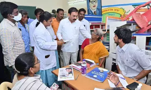 Kakuturu: Jagananna Arogya Suraksha, a big hit in rural areas said Kakani Govardhan Reddy