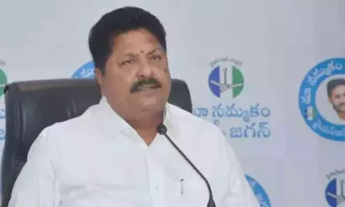 Vijayawada: TDP planning to create unrest in State, alleges Minister Karumuri Nagswara Rao