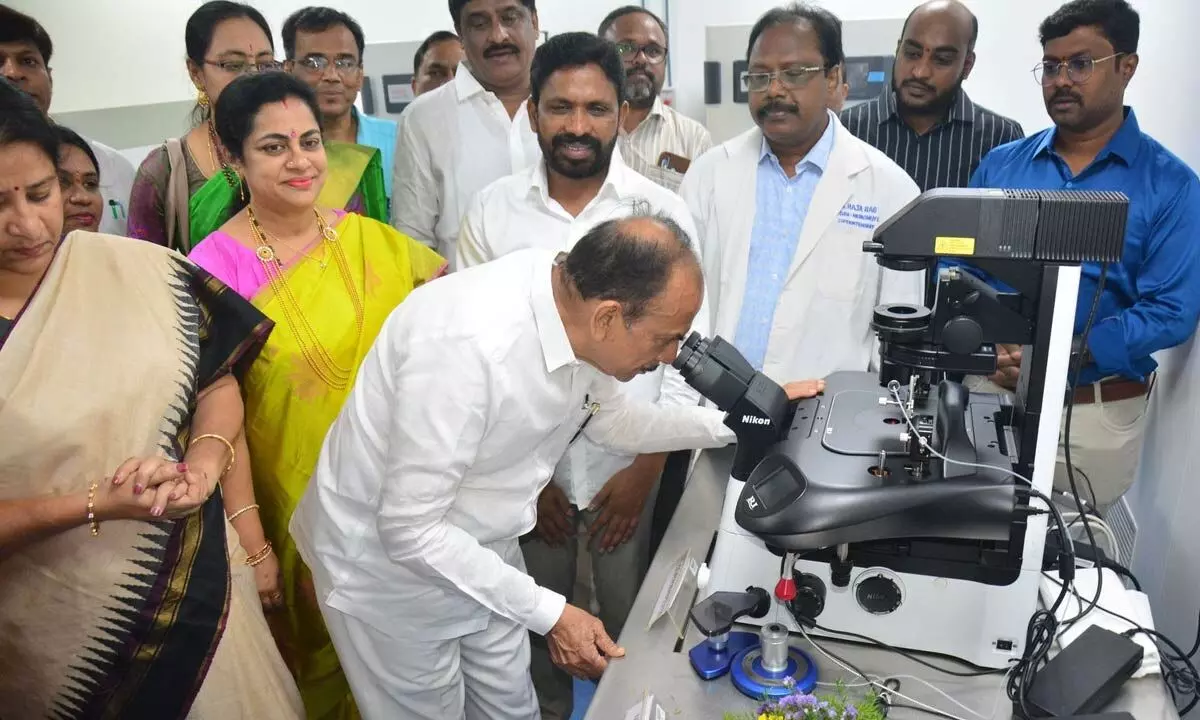 Hyderabad: IVF centre opened at Gandhi Hospital