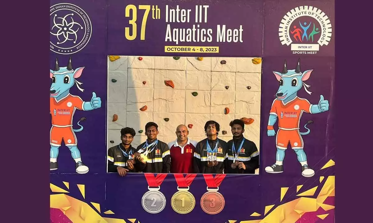 IIT Hyderabad secures Historic Victory at Inter IIT Aquatics Meet 2023