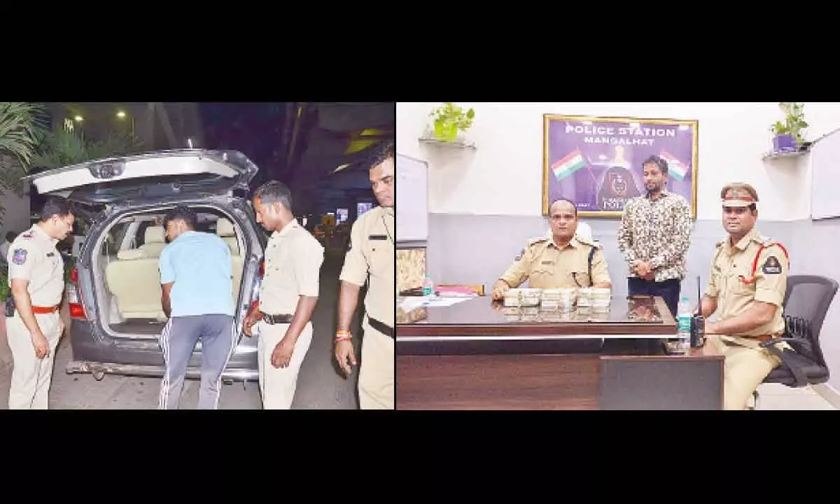 Hyderabad: Cops seize gold, cash in vehicle checking