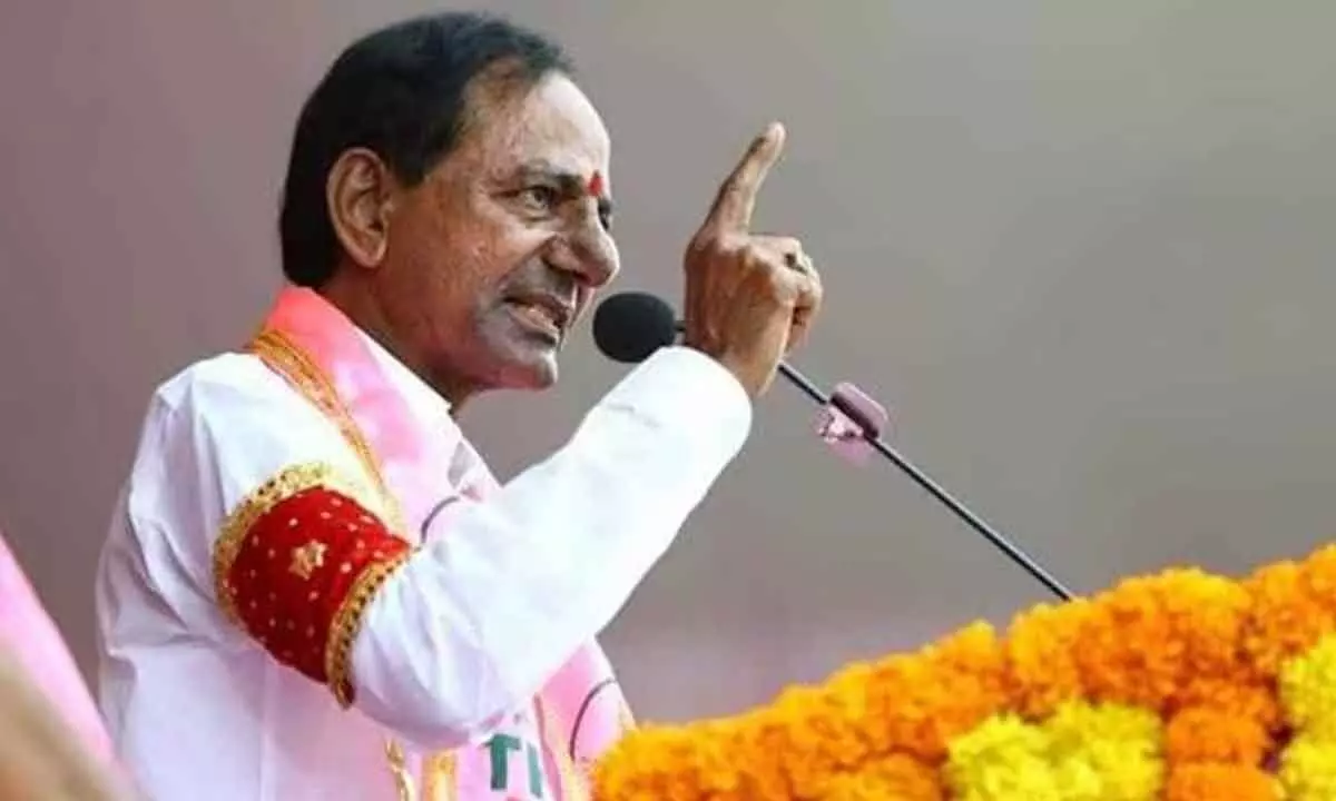 KCR to kickstart poll drive with 8 public meetings from Oct 15
