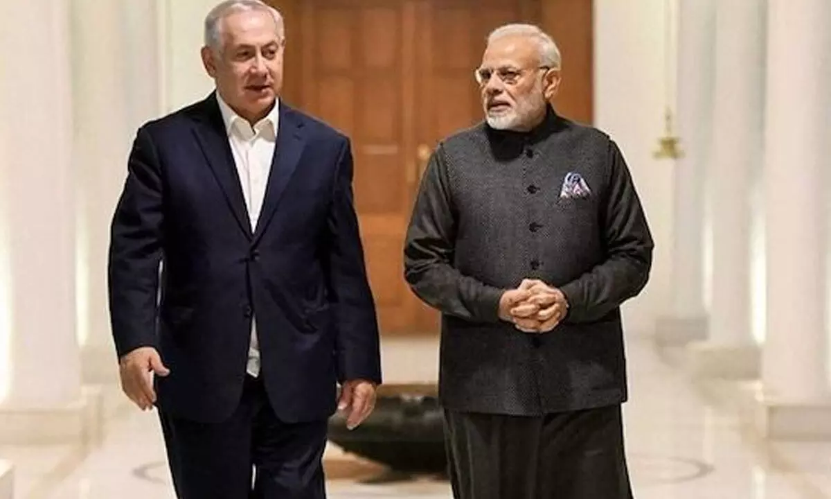 India stands firmly with Israel: Modi