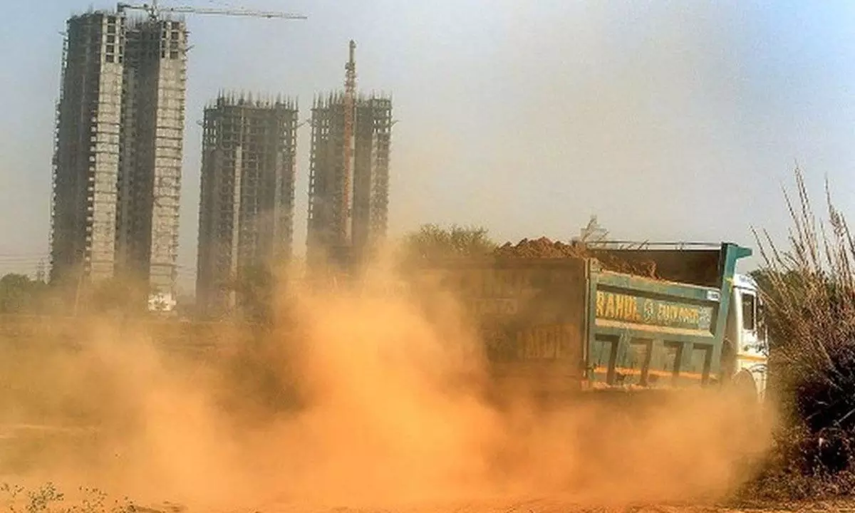 Notice against NBCC for violating anti-dust norms