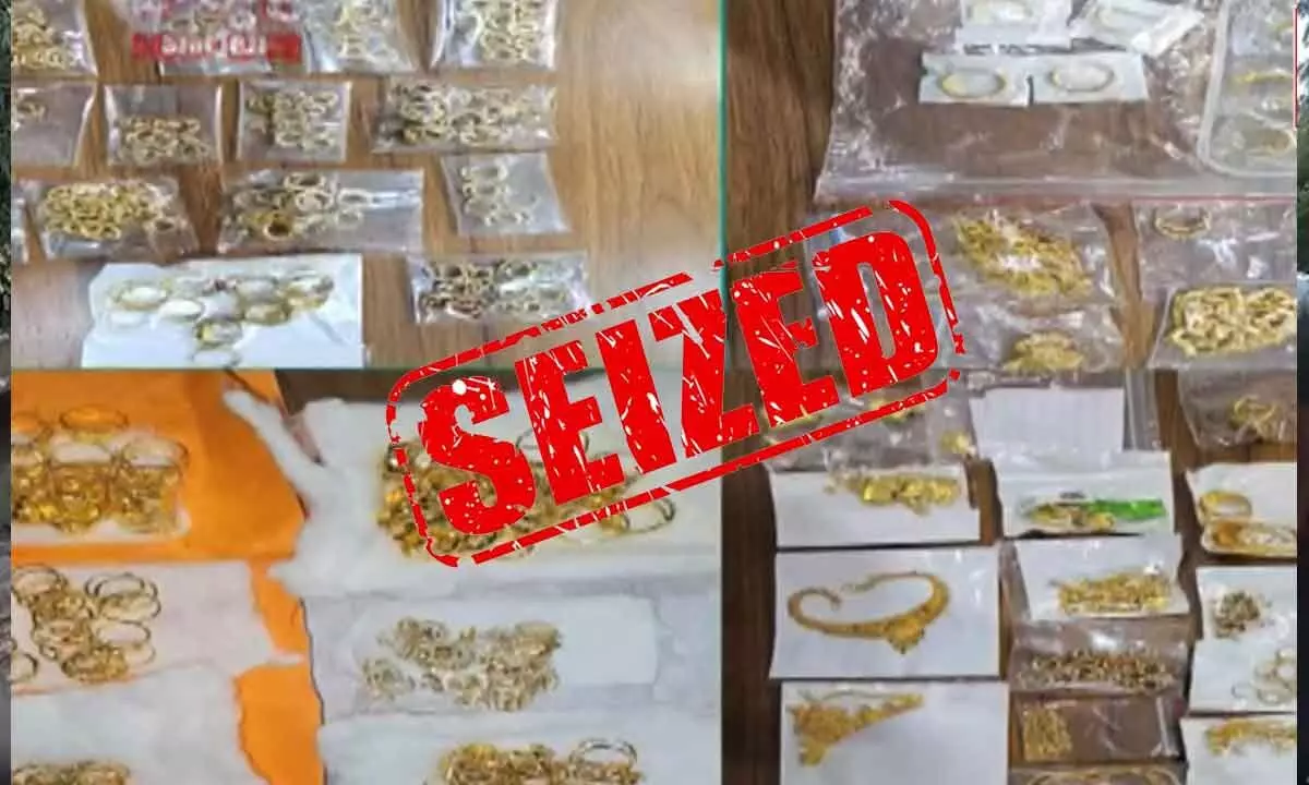 Telangana: Huge quantity of gold seized from a vehicle in Rajendranagar