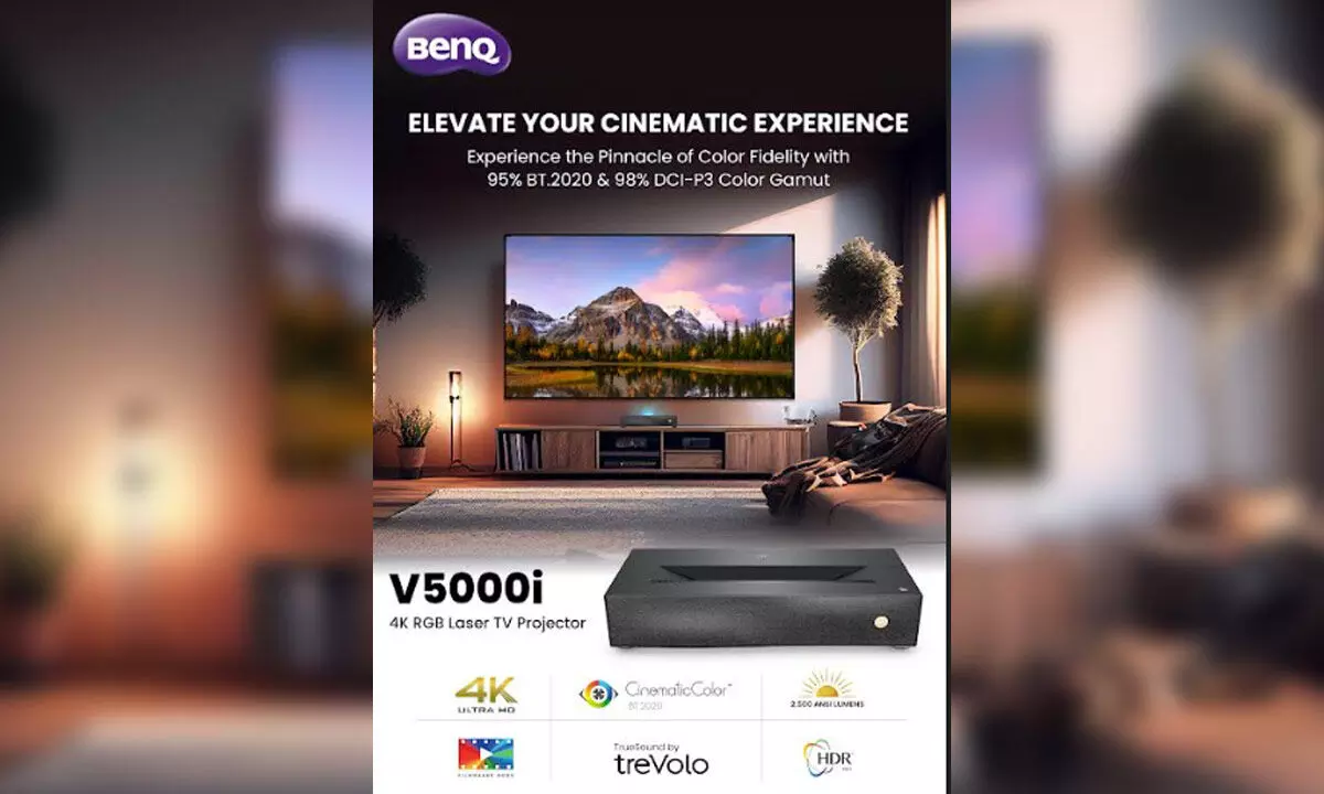 BenQ Introduces the V5000i: A Revolutionary 4K RGB Laser TV Projector for Elevating your Cinematic Experience