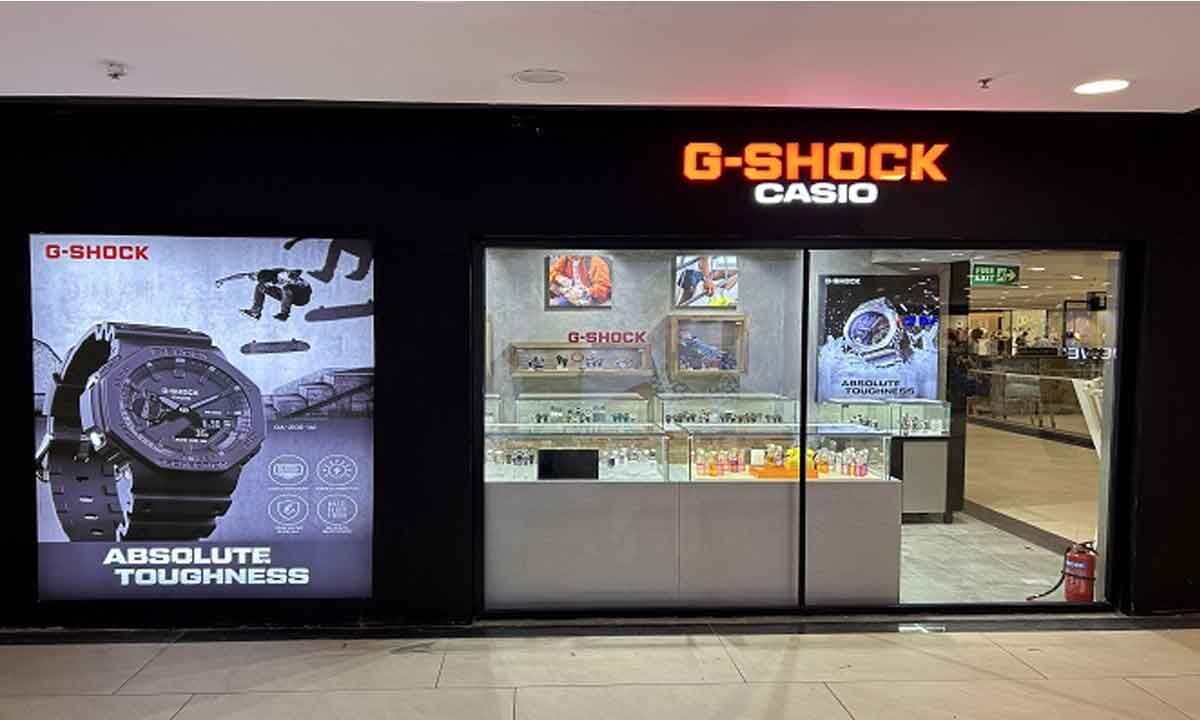 Casio opens 1st G-Shock store in Hyd