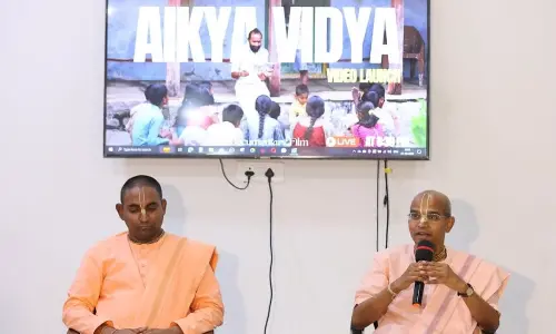 Hyderabad: Hare Krishna Movement launches a short film on Aikya Vidya programme