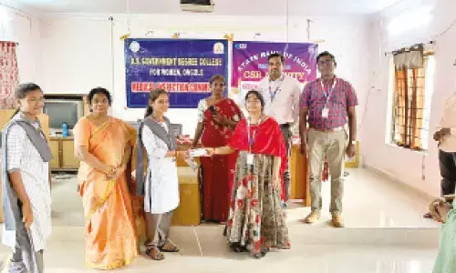 Ongole: Awareness programme held on reusable sanitary pads