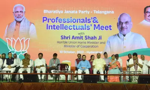 BJP will not be associated with a party hanging with Majlis: Amit Shah