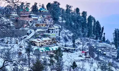 Mild snowfall in Kinnaur, Kullu, Lahaul and Spiti