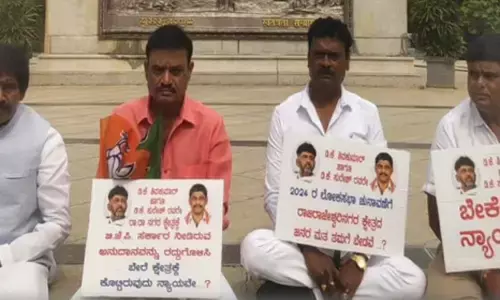 K’taka BJP MLA goes on hunger strike, demands funds for constituency