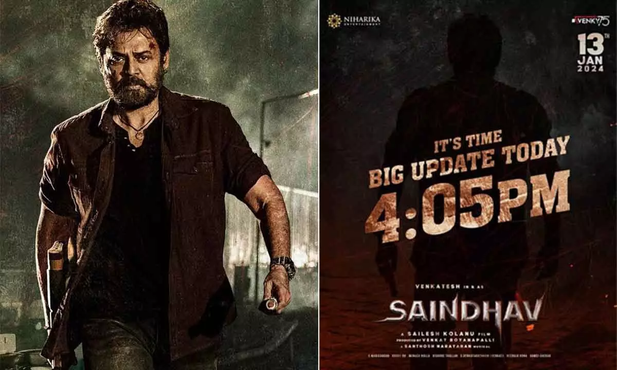 Saindhav: Makers to reveal a significant update today