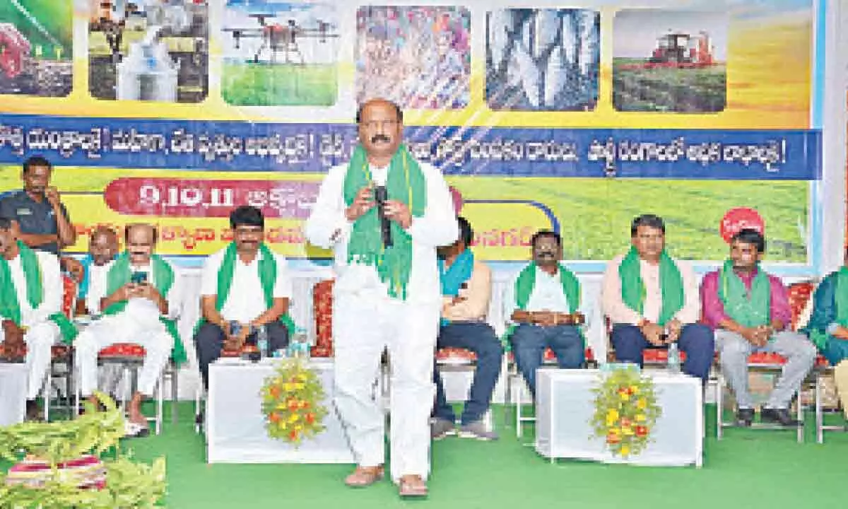 Karimnagar: Farmers advised to focus on raising sheep, fish farming