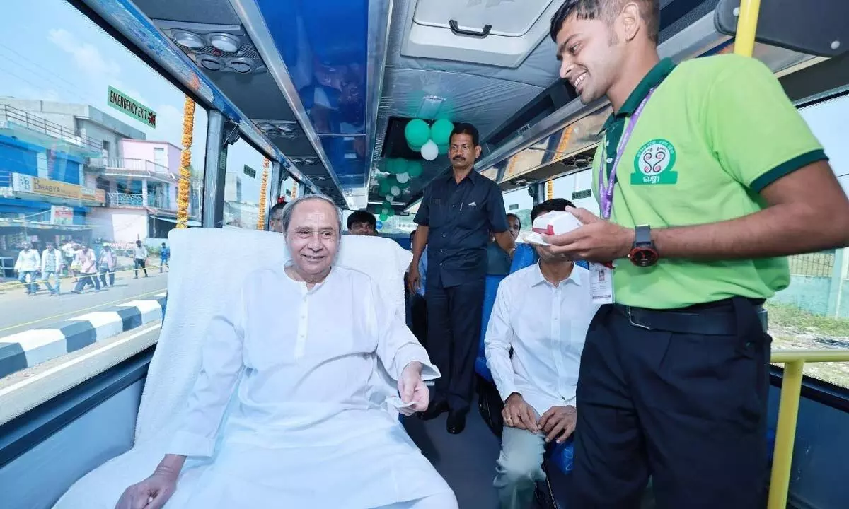Naveen launches bus scheme to connect rural areas