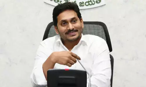 YS Jagan launches new houses at Jagananna Colony in Samarlakota, lashes Naidu and Pawan