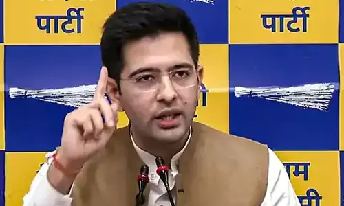 Aam Aadmi Party (AAP) MP Raghav Chadha