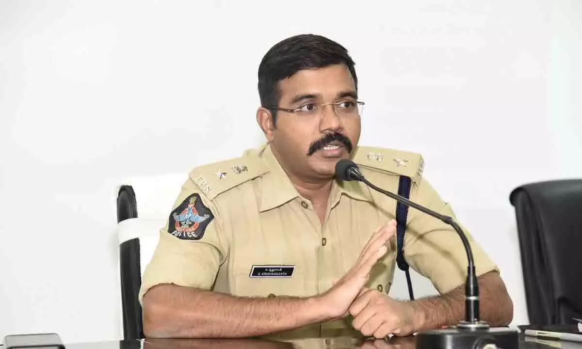 Kurnool: Keep valuables in bank lockers before going out of station says SP G Krishna Kanth