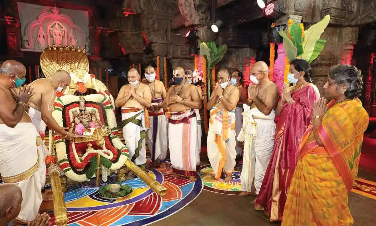 Ankurarpana to be performed at Tirumala today ahead of Brahmotsavams