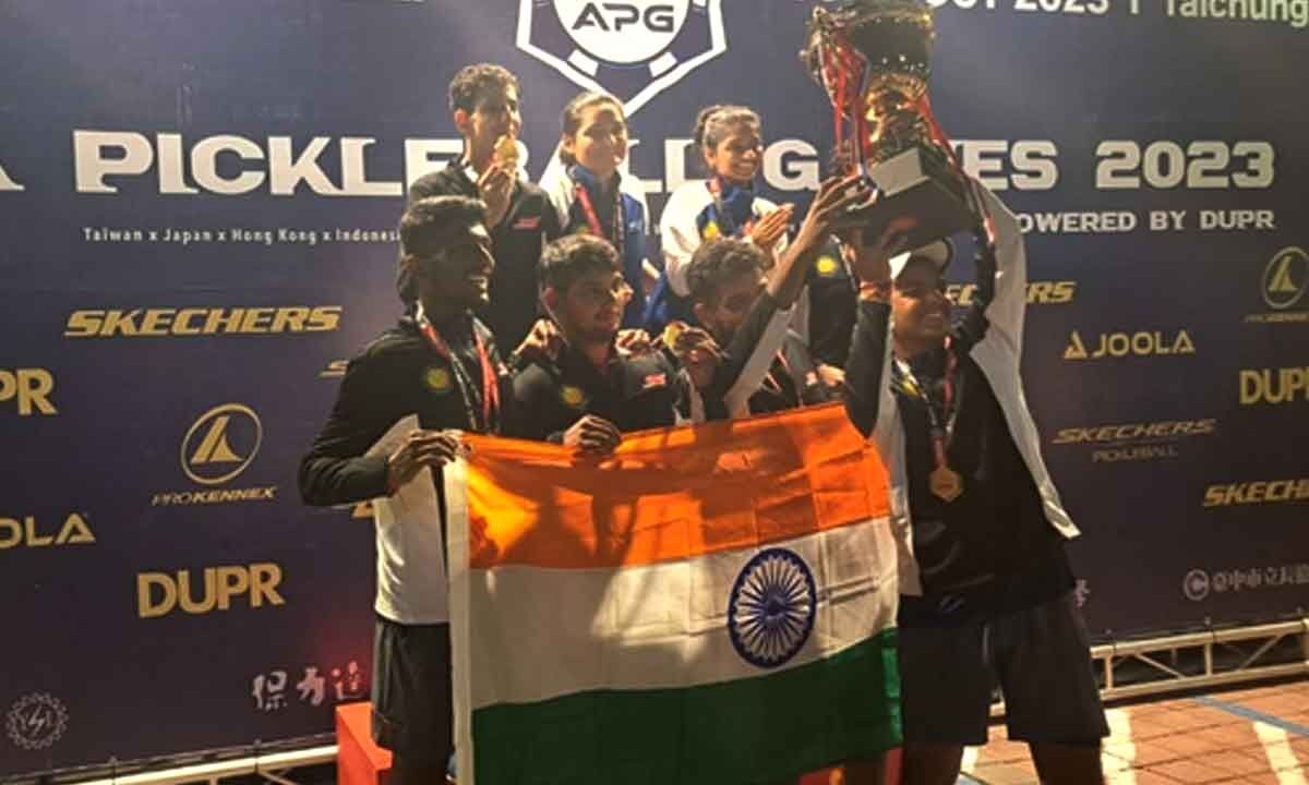 India's triumph at Asia Pickleball Games2023