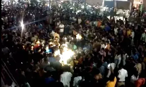 Student suicide triggers massive protest in Hyderabad