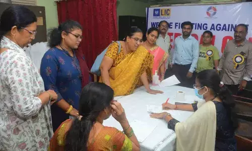 Vijayawada: Medical camp held for cancer screening