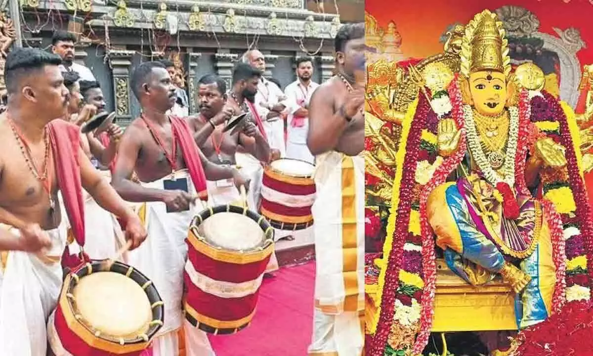 Vijayawada: Dasara Celebrations began on a grand note in Vijayawada