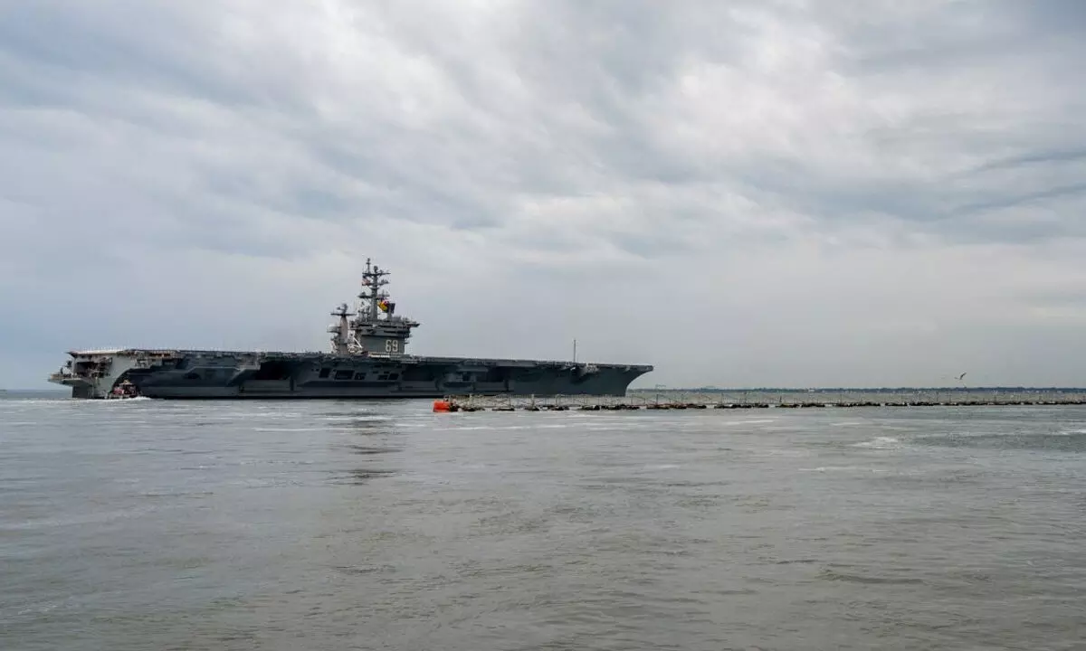US Deploys Second Aircraft Carrier To Te Middle East As A Strong Deterrent In Gaza Conflict