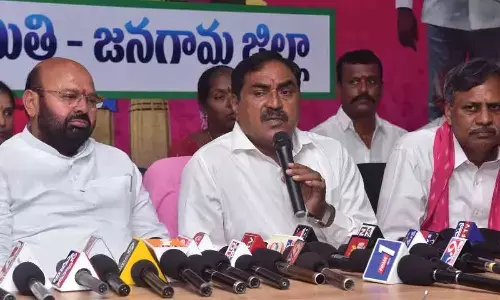 Jangaon: Congress a ‘sinking ship’ says Errabelli Dayakar Rao