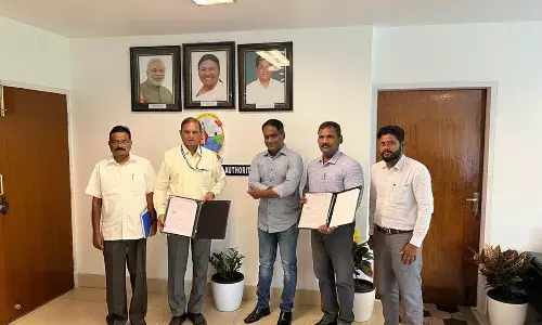 A memorandum of understanding was exchanged between VPA and NBCC India Ltd officials in Visakhapatnam on Saturday