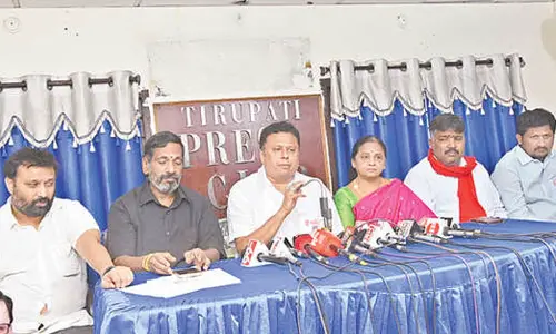 JSP to file private cases against Tirupati police