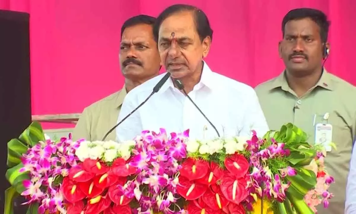 KCR to address at Jangaon and Bhuvanagiri today as part of election campaign