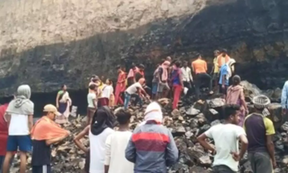 2 illegal miners dead, dozen feared buried as coal mine collapses in Dhanbad