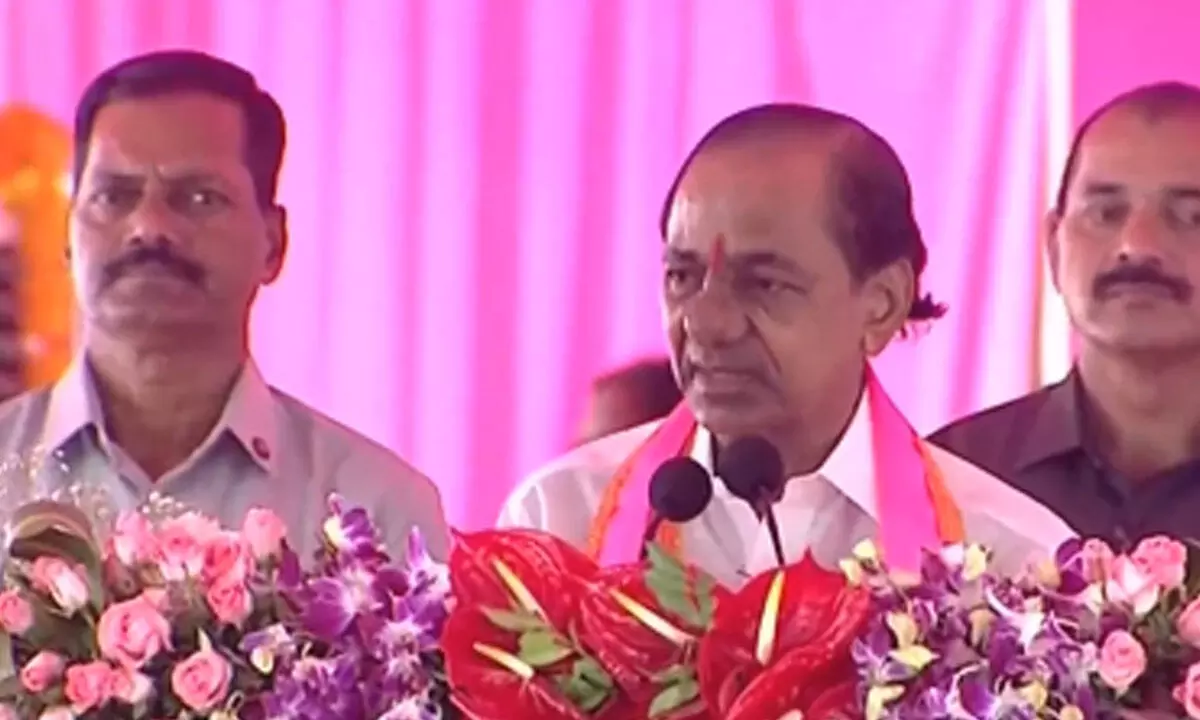 Congress trying to bring old system of registrations- KCR cautions people