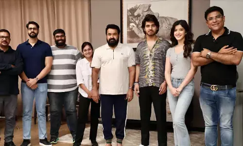 Roshan Meka- Mohan Lal’s film ‘Vrushabha’ kick-starts latest schedule in Mumbai