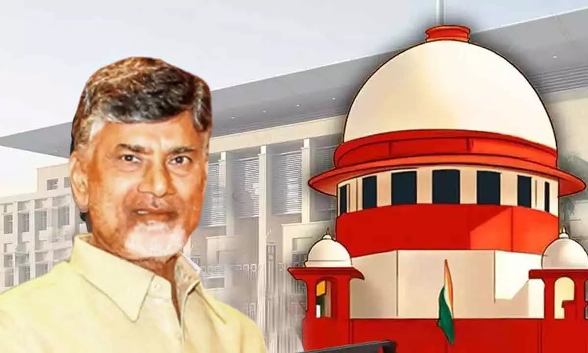 SC and AP High Court to hear  Naidus petitions in skill development cases today