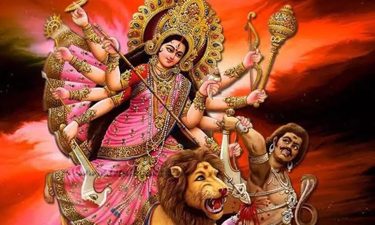 Jaya Jaya Hey Mahishasura Mardini Ramya Kapardini Shaila Suthe