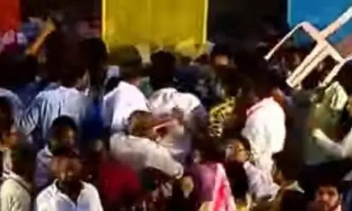 BRS, BJP leaders clash during TV debate