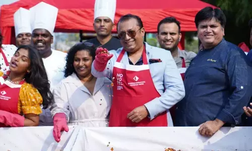 Novotel Hyderabad Convention Centre Celebrates the Festive Season with a Grand Cake Mixing Ceremony