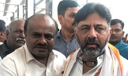 As HDK vs DKS fight intensifies in K’taka, JD(S) calls Shivakumar encroacher