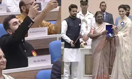 69th National Film Awards: Alia Bhatt wears wedding saree