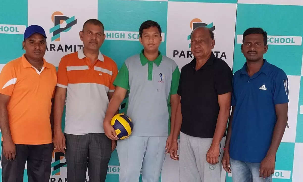 Karimnagar lad selected for state volleyball competition