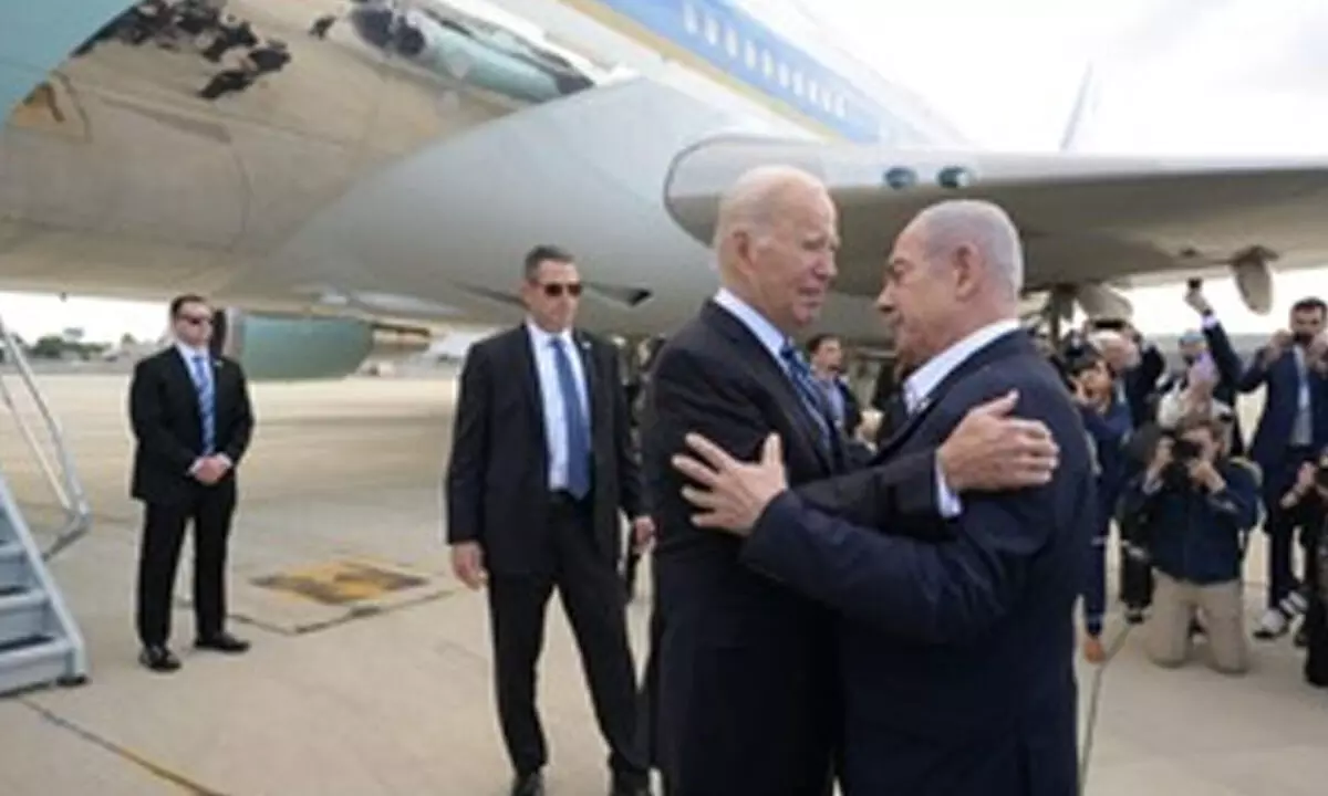 Gaza hospital bombing appears to be done by the other team, Biden tells Netanyahu