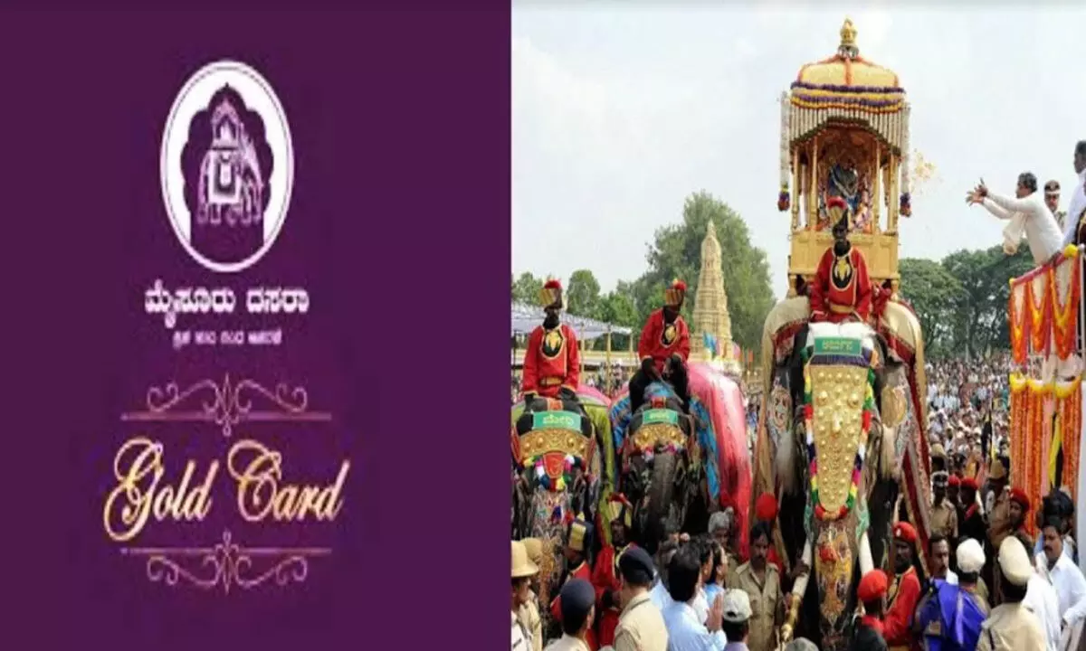 Mysore Dasara gold card launched