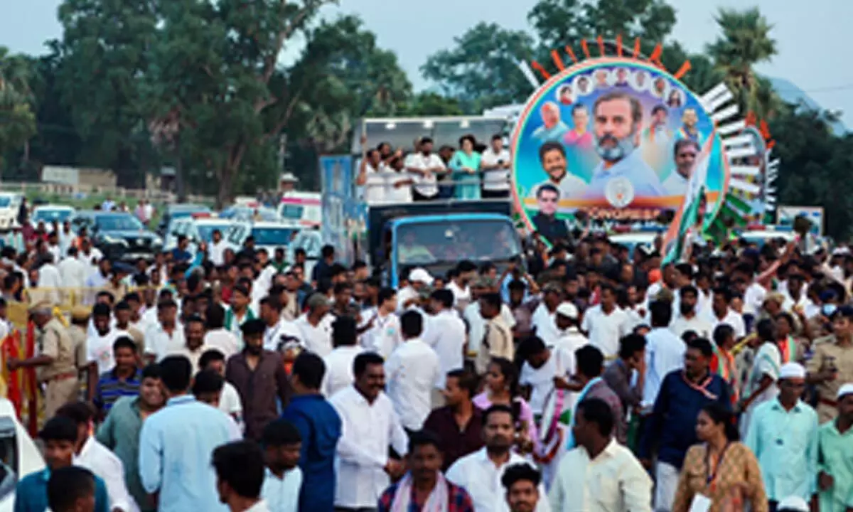 Vote for BRS will be vote for BJP, says Rahul in Telangana