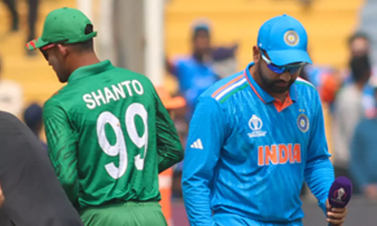 Mens ODI WC: Shakib sits out as Bangladesh win toss, opt to bat first against India