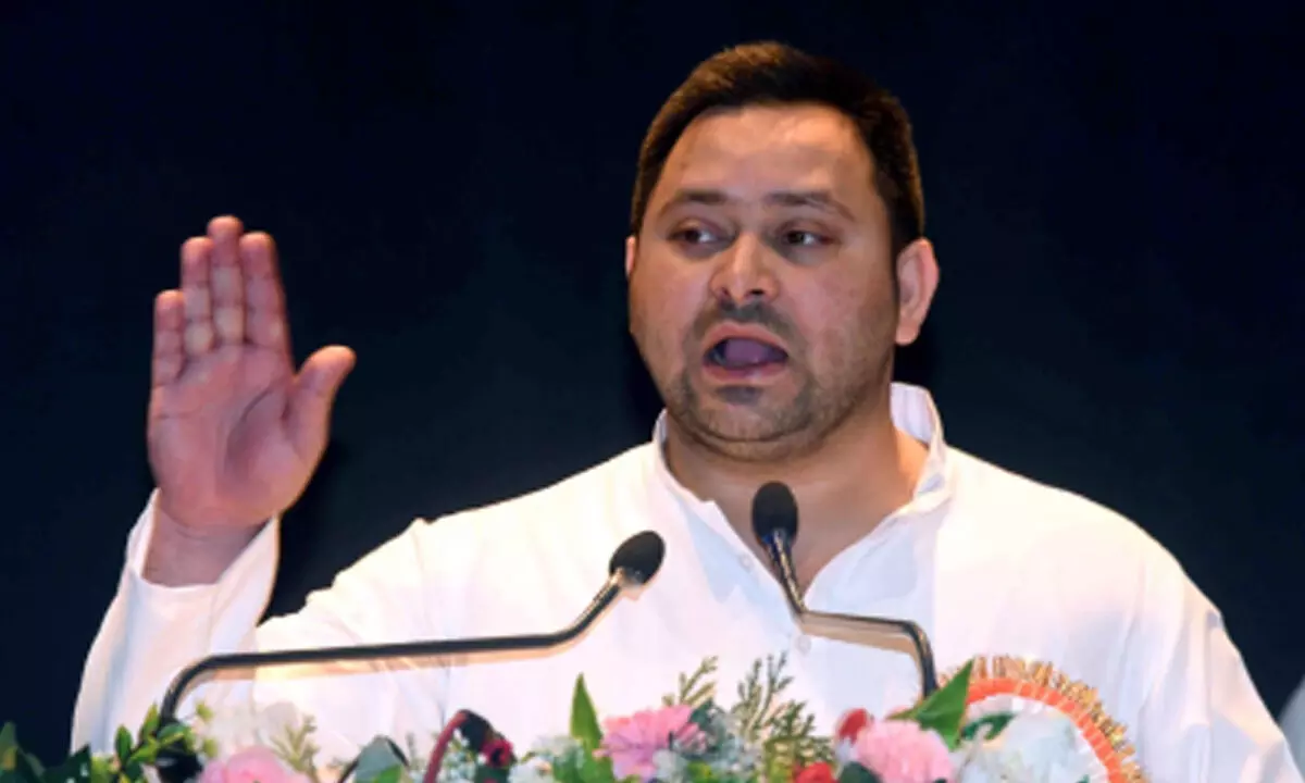 BJP leaders in Bihar competing with each other, says Tejashwi