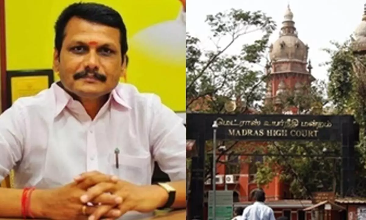 Madras High Court dismisses Senthil Balajis bail plea
